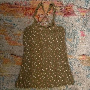 SO Earth Goddess Floral Babydoll Sundress